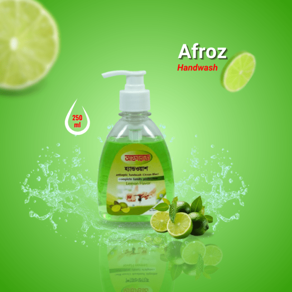 Afroz Hand-wash Lemon flevor 250 ML